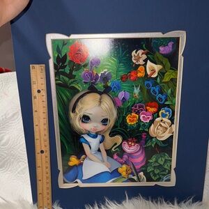 Colorful Alice in Wonderland Art Print from Disney Parks